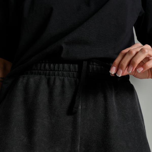 CLASS Women's 5" Washed Shorts, PUMA Black, extralarge-IND